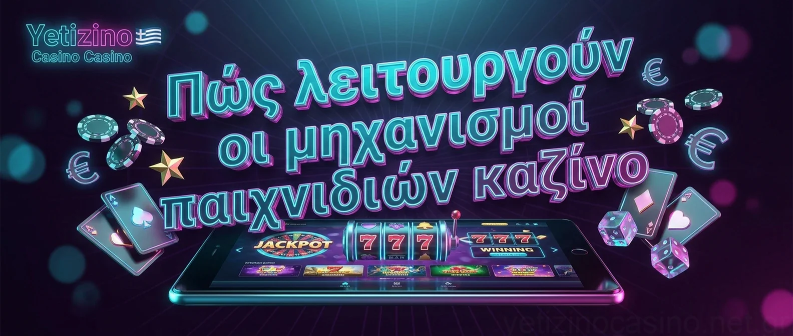 Πώς λειτουργούν οι μηχανισμοί παιχνιδιών καζίνο